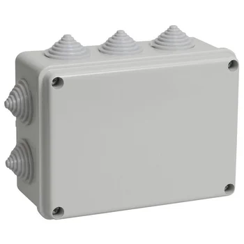 Коробка распаячная ОП 150х110х70 IP44 KM41241 (10 каб.ввод.) IEK UKO10-150-110-070-K41-44